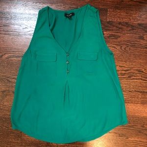 Teal/green tank